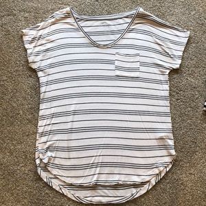 Missimo Crew Neck Front Pocket Casual T-shirt